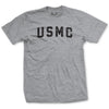 USMC Arch T-Shirt - HEATHER GREY