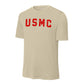 USMC Arch Red Performance T-Shirt
