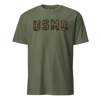 USMC Arch Woodland Marpat Camo T-Shirt
