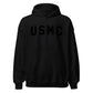 USMC Black Arch Hoodie