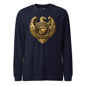 USMC Eagle Wings Long Sleeve T-Shirt