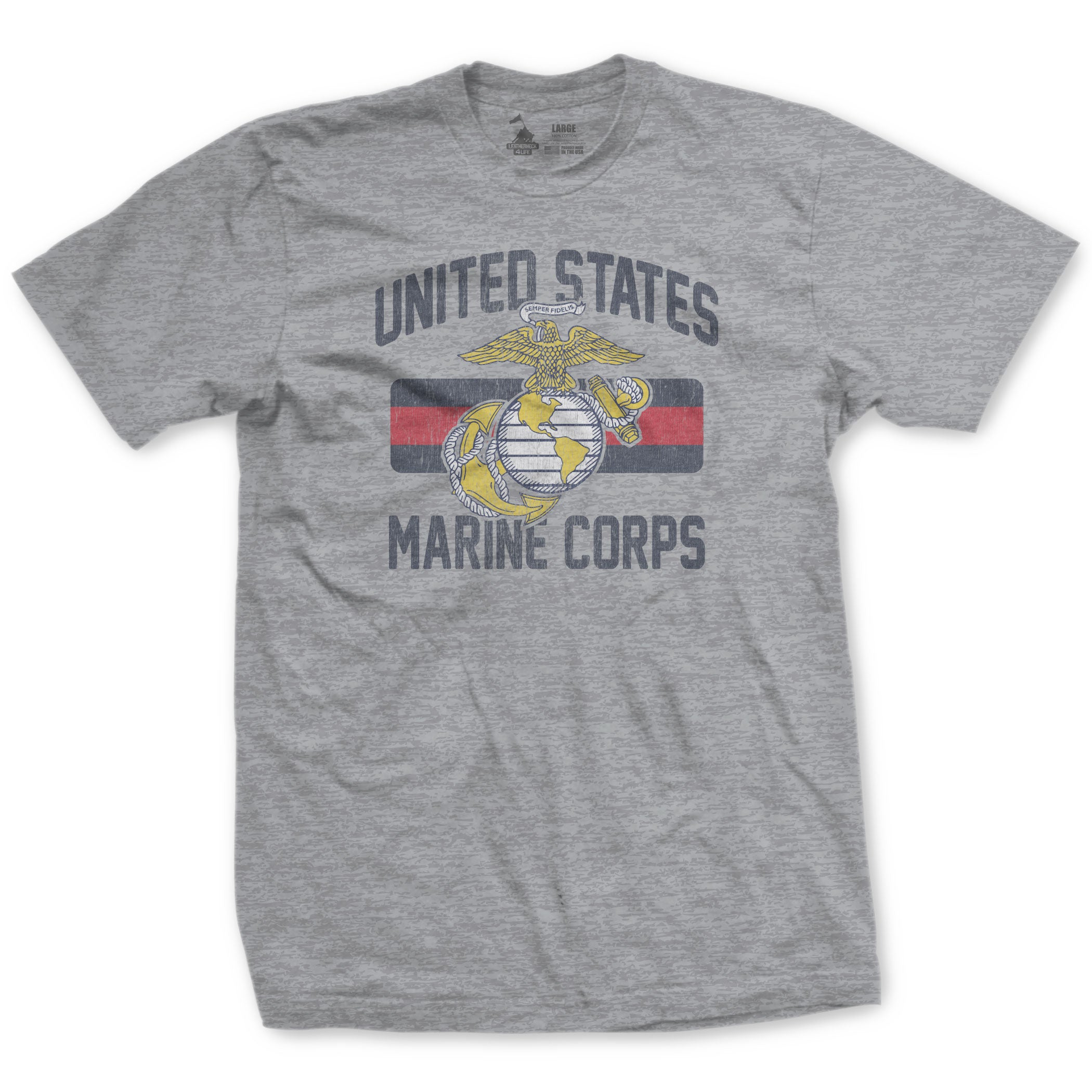 Ega Collection USMC Vintage EGA Classic Blood Stripe T-Shirt
