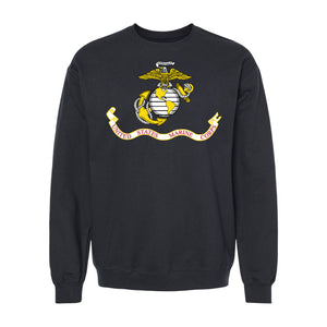 USMC Flag Crewneck Sweatshirt