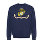 USMC Flag Crewneck Sweatshirt