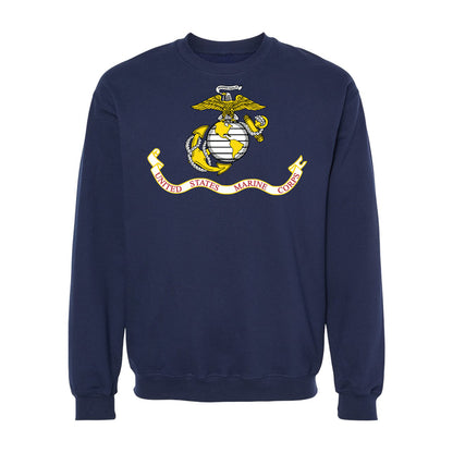 USMC Flag Crewneck Sweatshirt