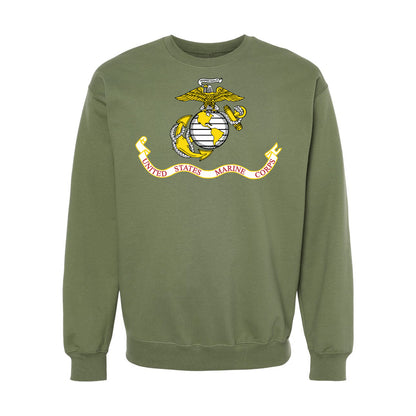 USMC Flag Crewneck Sweatshirt