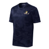 Camohex USMC Flag Left Chest Performance T-Shirt - CAMOHEX NAVY