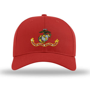 USMC Vintage Flag Structured Hat