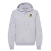 USMC Flag Embroidered Hoodie - Grey