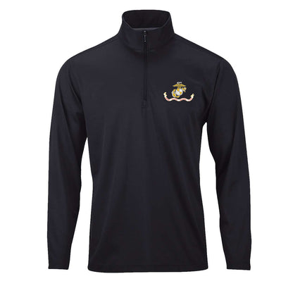 USMC FLAG Performance Quarter Zip Pullover