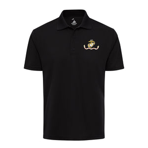USMC Flag Performance Polo Shirt