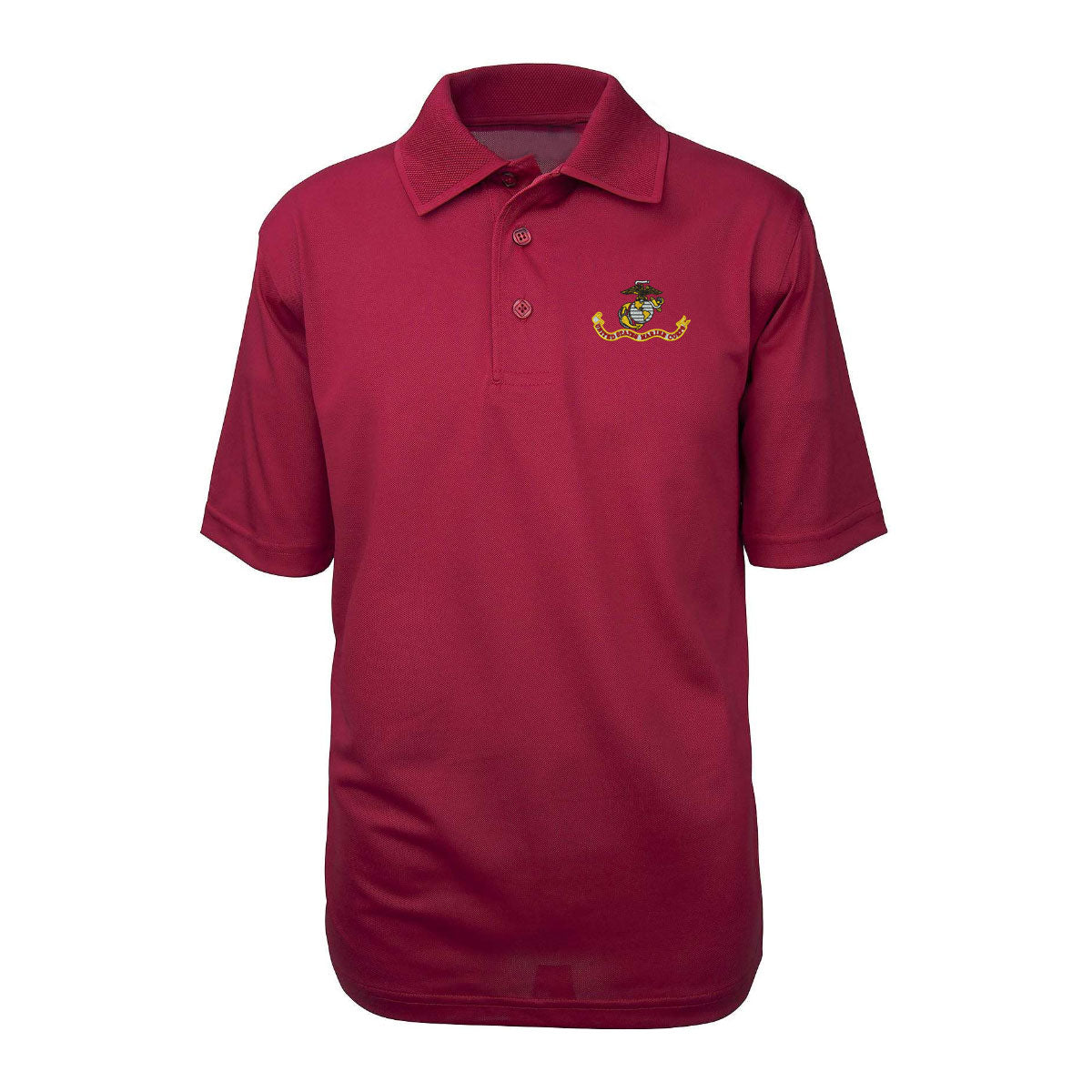 USMC Flag Performance Polo Shirt