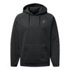 USMC Flag Subdued Performance Fleece Hooded Sweatshirt - BLACK