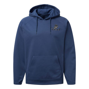 USMC Flag Subdued Performance Fleece Hooded Sweatshirt