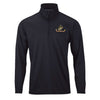 USMC Flag Performance Quarter Zip Pullover - BLACK