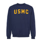 USMC Gold Arch Crewneck Sweatshirt