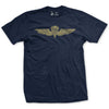USMC Jump Wings T-Shirt - NAVY