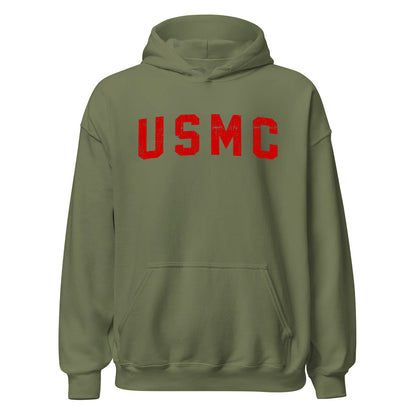 USMC Red Arch Hoodie