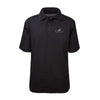 Subdued USMC Flag Performance Polo Shirt - BLACK