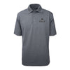 Subdued USMC Flag Performance Polo Shirt - GREY