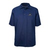 Subdued USMC Flag Performance Polo Shirt - NAVY