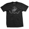 USMC Shadow Flag T-Shirt - BLACK