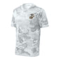 Camohex Vintage Wood Eagle Globe & Anchor Left Chest Performance T-Shirt