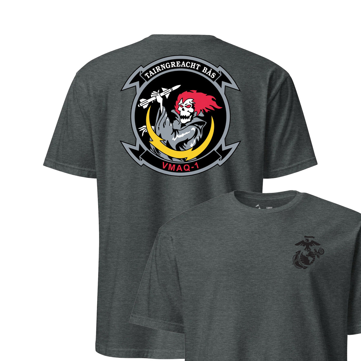 VMAQ-1 BANSHEES — Charcoal Heather