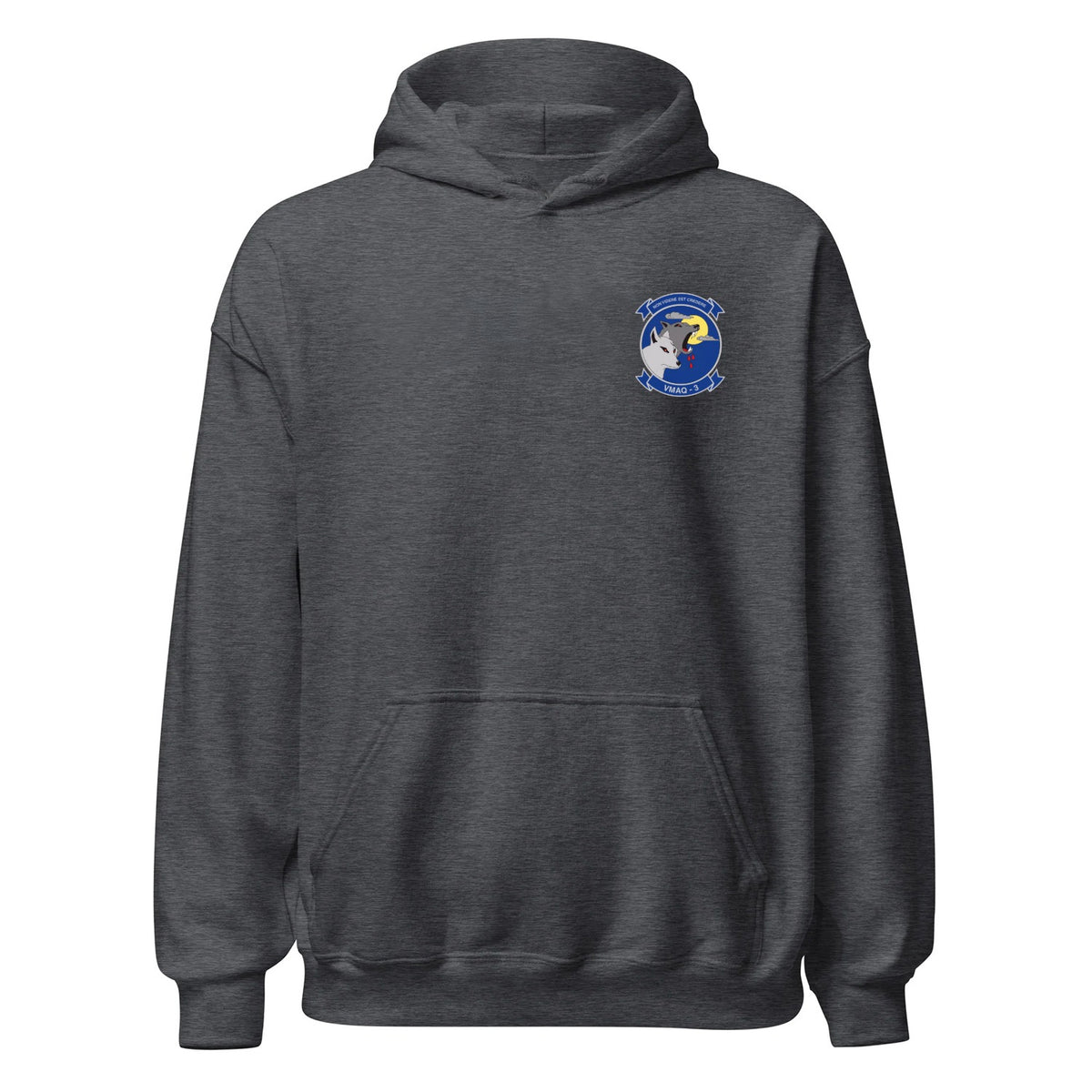 VMAQ-3 Moon Dogs Squadron — Charcoal Heather