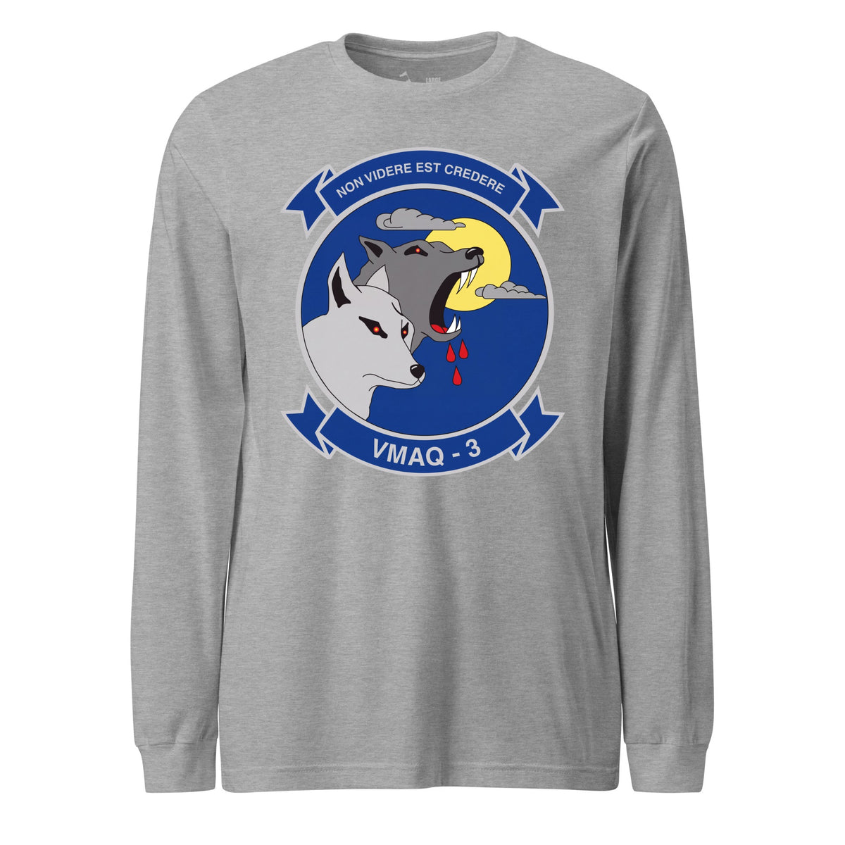 VMAQ-3 Moon Dogs Squadron — Heather Grey