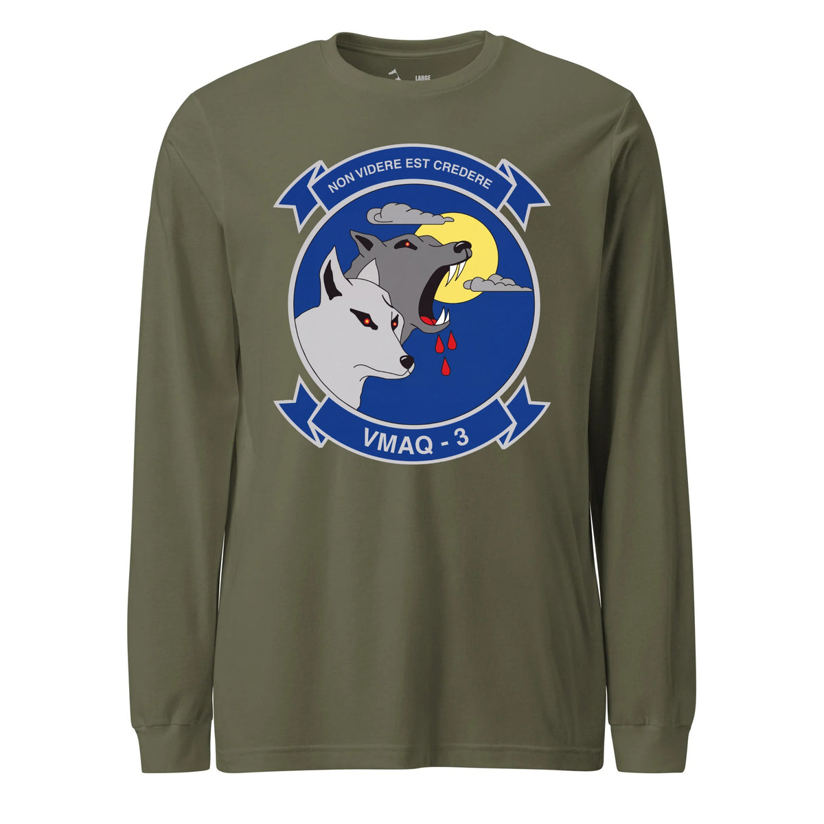 VMAQ-3 Moon Dogs Squadron — OD Green