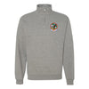VMO-1 Yazoo Squadron Quarter Zip Sweatshirt - Heather Grey