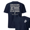 We Are Winning Tarawa Quote T-Shirt - Navy