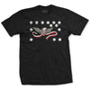 Whiskey Rebellion Flag T-Shirt - BLACK