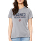 Women's Earned Never Given Vintage T-Shirt