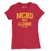 Women's MCRD San Diego Island T-Shirt - RED