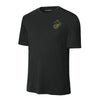 Woodland Camo EGA Performance T-Shirt - BLACK