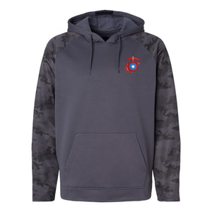 WWI Roundel Camo Fleece Performance Hooded Sweatshirt