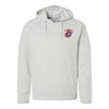 WWI Roundel Performance Fleece Hooded Sweatshirt - GREY