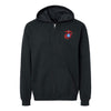 WWl Roundel Full Zip Hoodie - Black