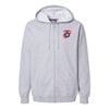 WWl Roundel Full Zip Hoodie - Grey