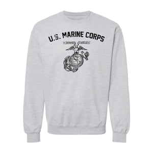 WWII USMC Vintage Training Crewneck Sweatshirt