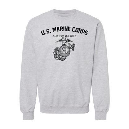 WWII USMC Vintage Training Crewneck Sweatshirt