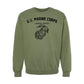 WWII USMC Vintage Training Crewneck Sweatshirt