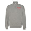 WWll Vintage EGA Quarter Zip Sweatshirt - Grey