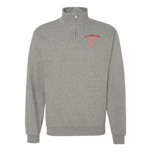 WWll Vintage EGA Quarter Zip Sweatshirt