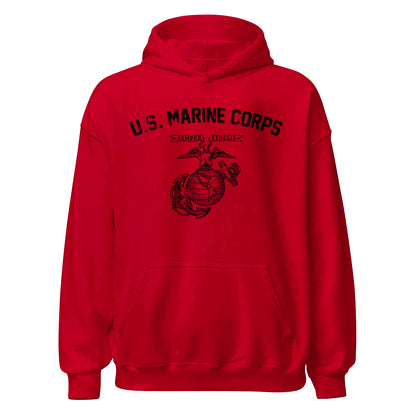 WWII USMC Vintage Training Hoodie