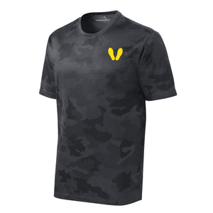 Camohex Yellow Footprints Left Chest Performance T-Shirt