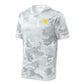 Camohex Yellow Footprints Left Chest Performance T-Shirt