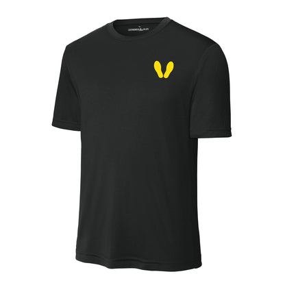 Yellow Footprints Performance T-Shirt